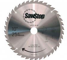 SawStop CNS-07-148-30 40-Tooth Combination Table Saw Blade  254mm / 30mm Arbor £39.00